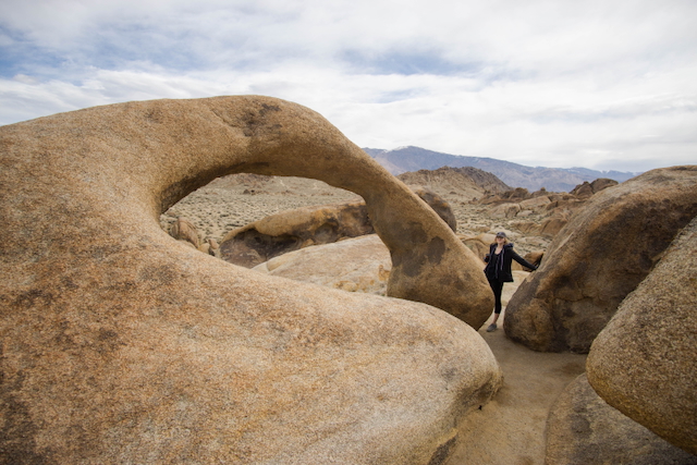 Hiking at Alabama Hills